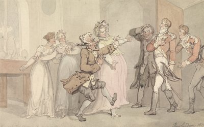 Jealousy, Rage, Disappointment... by Thomas Rowlandson